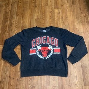 Chicago Bulls Crewneck Sweater, Size: Large